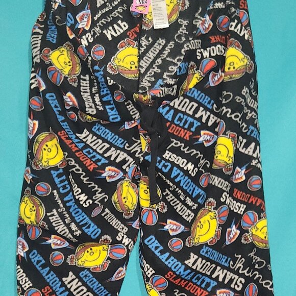 Girls Black OKC Thunder Little Miss Pants - Picture 1 of 2